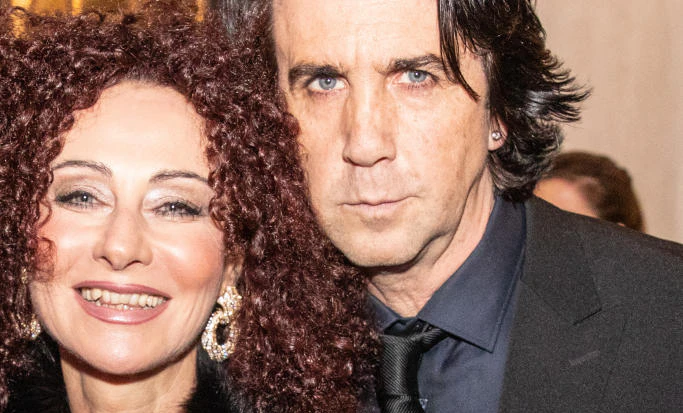 Josef Winkler mit "Mausi" Lugner<br>