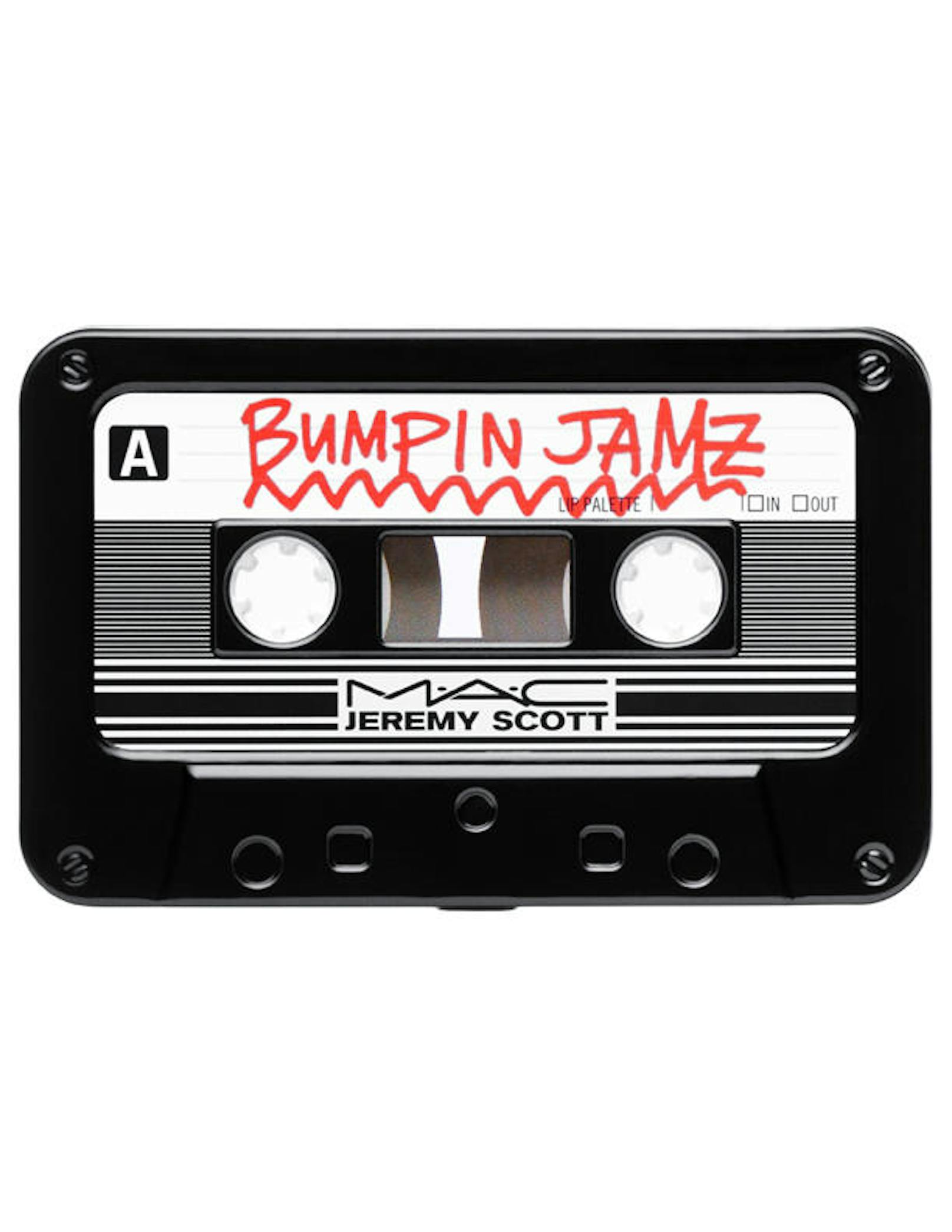 <b>Lippen-Palette "MAC x Jeremy Scott: Future Emotion"</b>
Die coole Kassette (wer kennt sie noch?) beinhaltet ...
