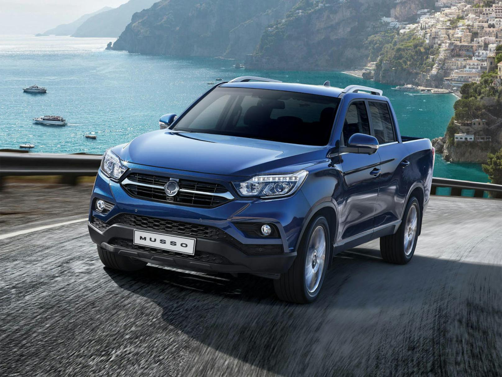 Frontansicht SsangYong Musso (c) SsangYong