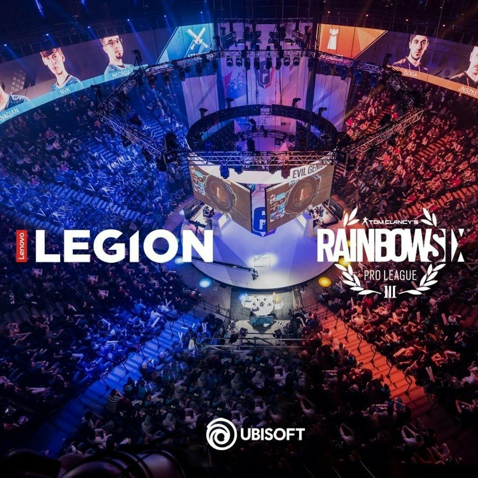 Ubisoft und Lenovo kündigten heute an, dass Lenovo Legion der offizielle weltweite PC- und Monitor-Sponsor der Tom Clancy?s Rainbow Six Siege Pro League und Majors sein wird. Die exklusive Partnerschaft wird für die Dauer der Rainbow Six Siege Pro League Season, vom Frühjahr 2018 bis zum Frühjahr 2019, Bestand haben.