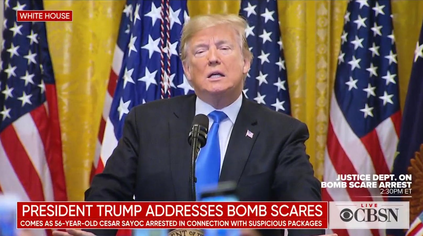 US-Präsident Donald Trump spricht von einem "Terrorakt" und verlangt eine harte Strafe.