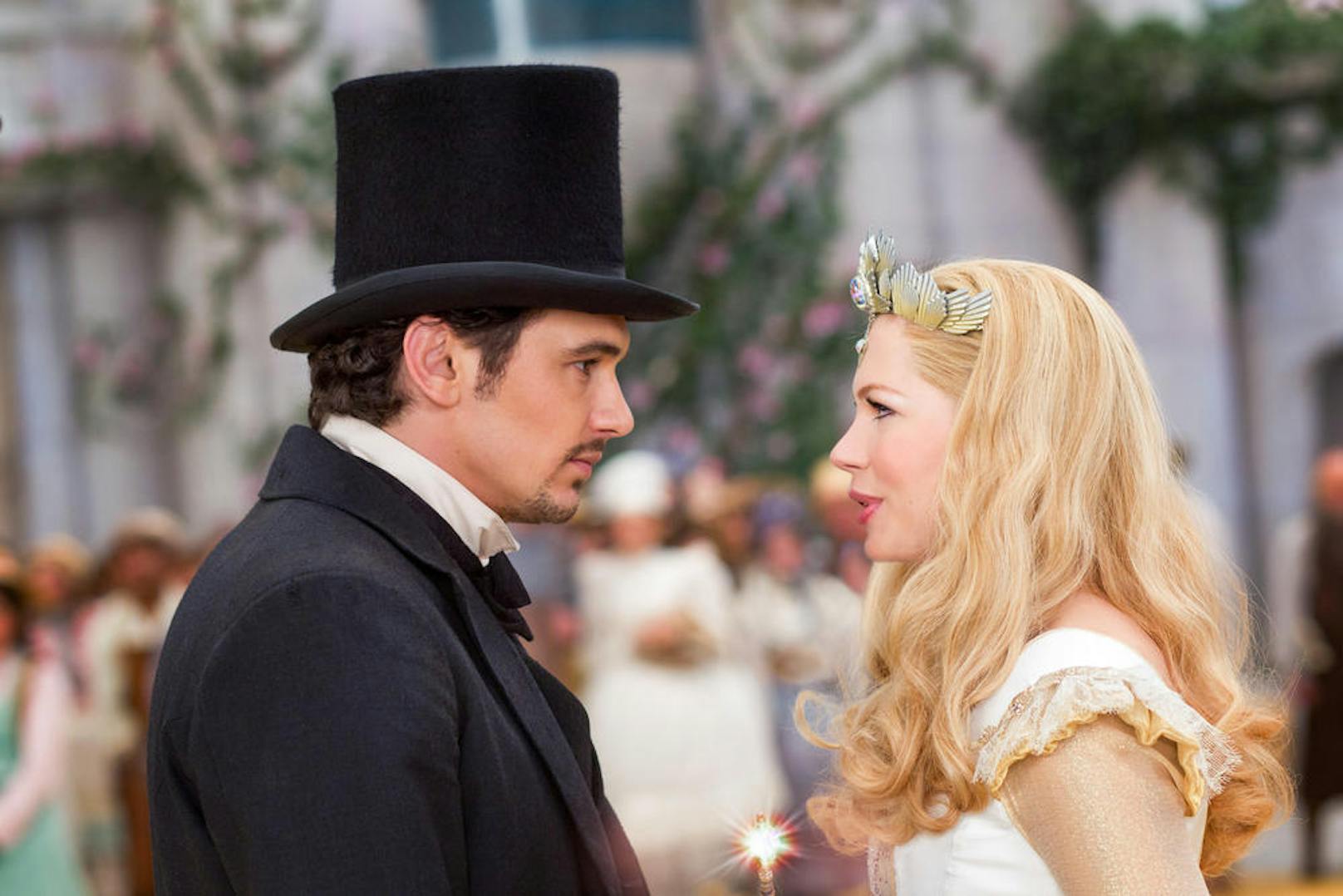 Michelle Williams mit James Franco in "Die fantastische Welt von Oz"