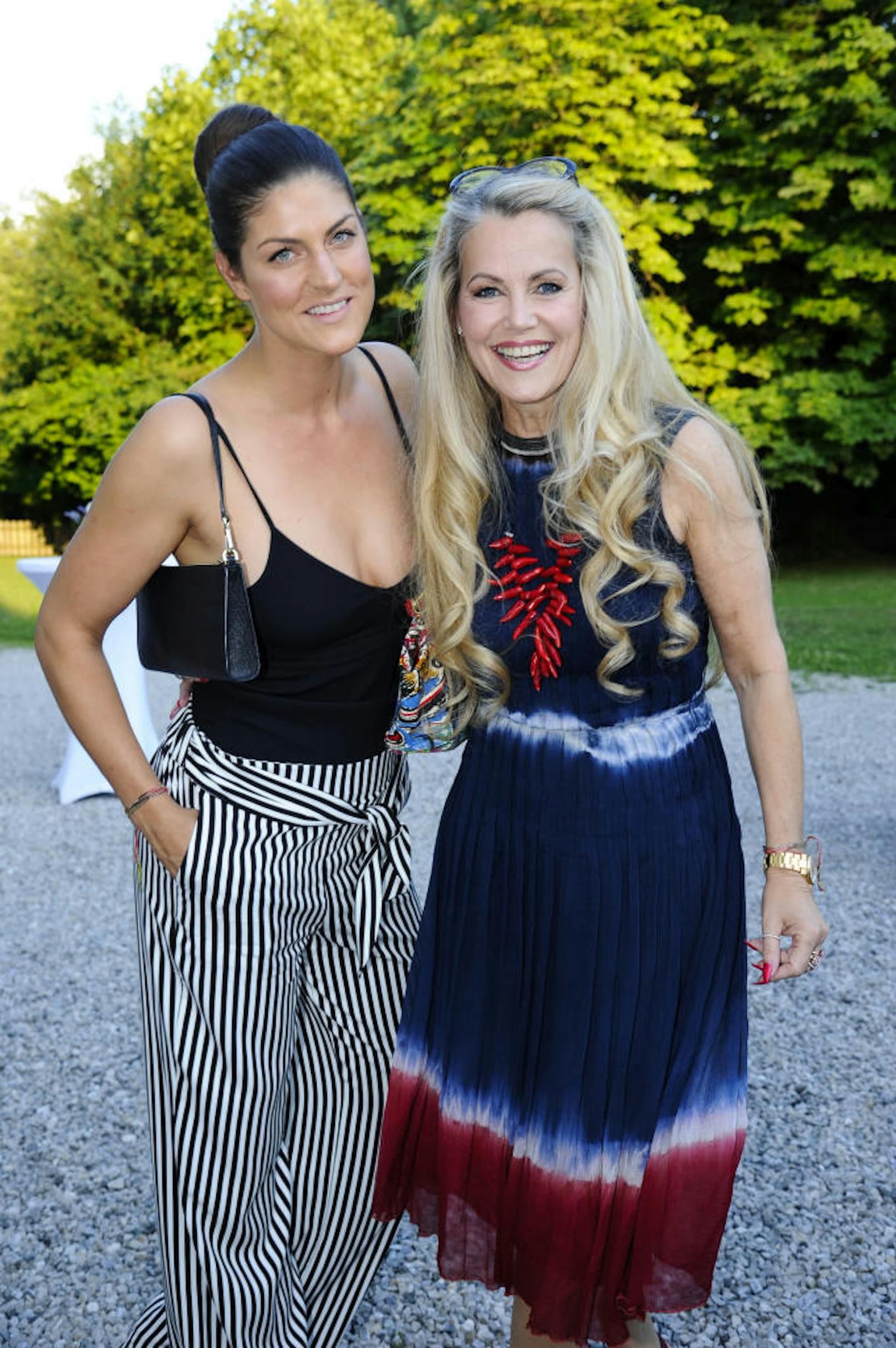 Model-Queens Anna Huber und Evelyn Rillé