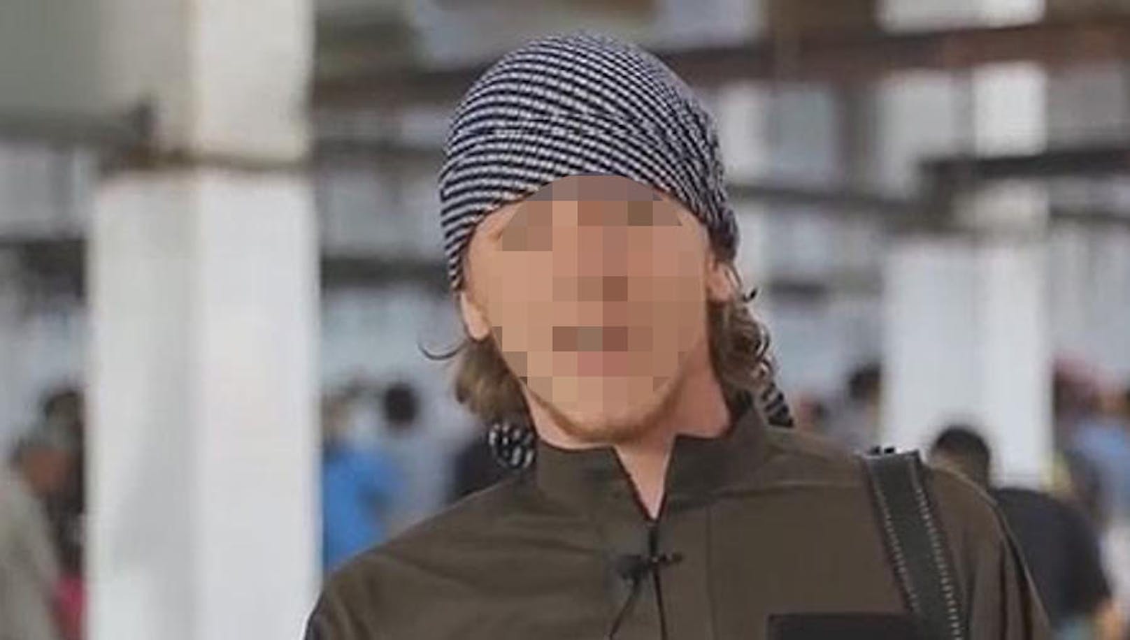 Oliver N. in einem IS-Propagandavideo