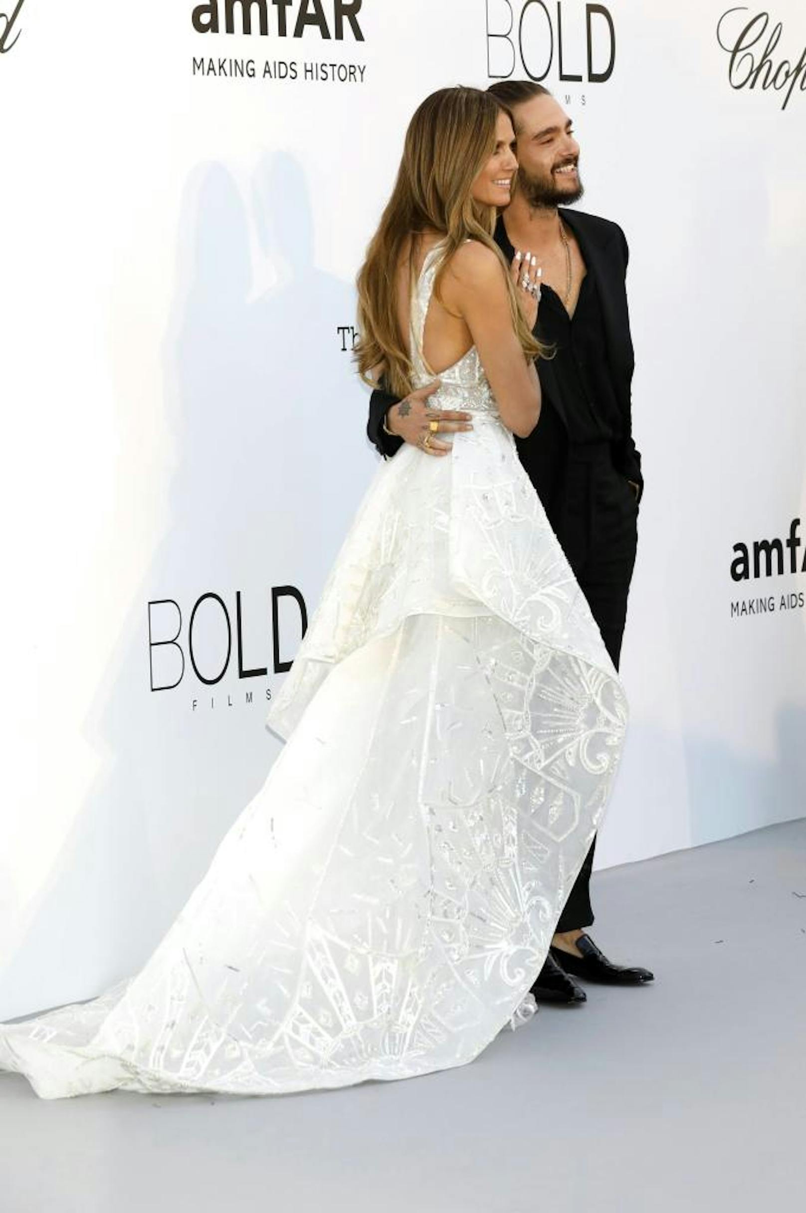 Heidi und Tom auf dem Roten Teppich in Cannes