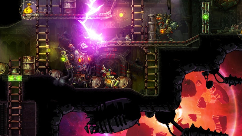 Hier handelt es sich aber nicht wie in den anderen Games um einen Metroidvania-Titel mit Wildwest-Flair, sondern ein rundenbasiertes Taktik-Game mit Weltraum-Setting.