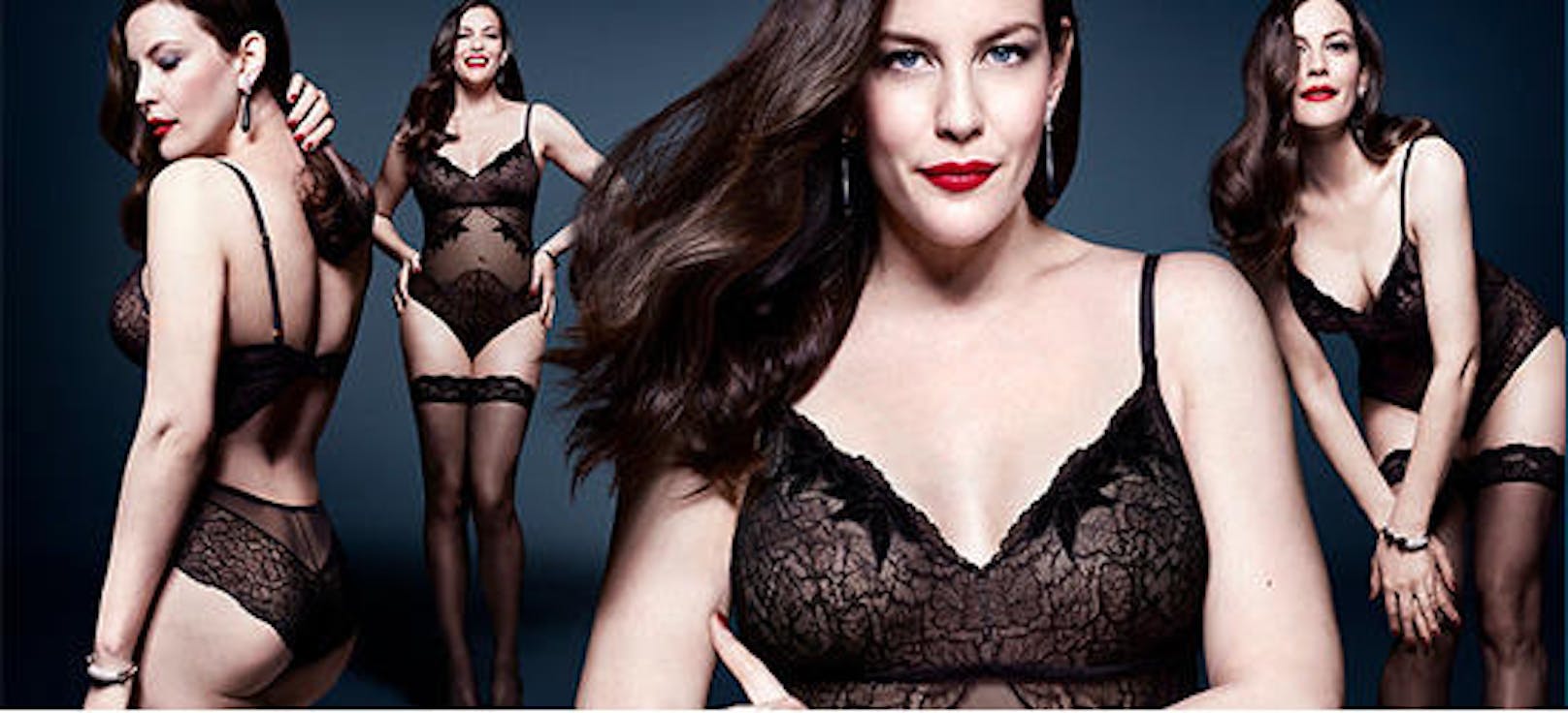 Liv Tyler als sexy Aushängeschild des Schweizer Dessous-Labels