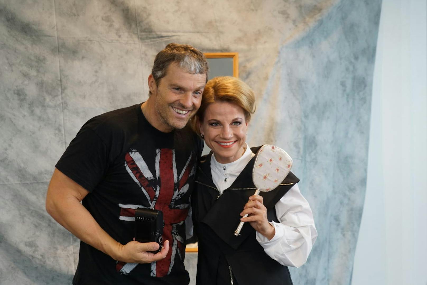 Manfred Baumann mit Kristina Sprenger