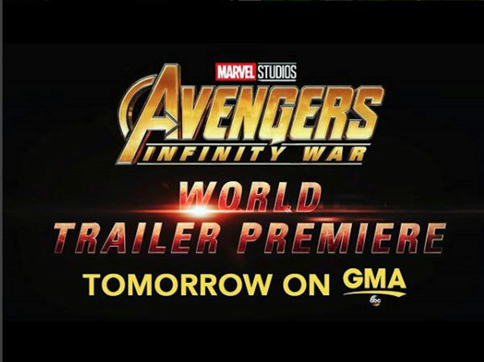 GRoße weltweite Ankündigung für "Avengers: Infinity War"