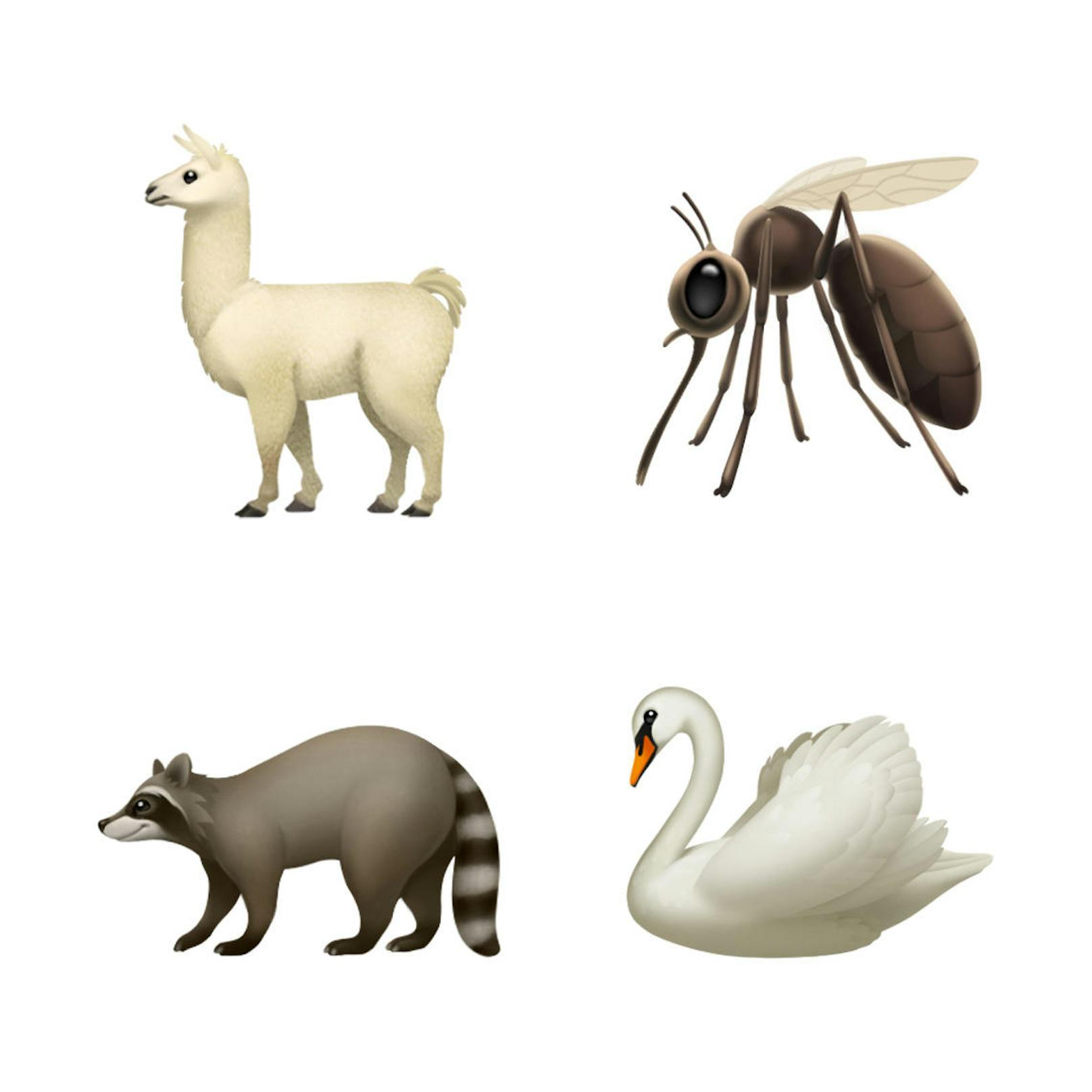 Das sind die neuen Emojis, die Apple mit dem iOS-Update 12.1 einführt. 