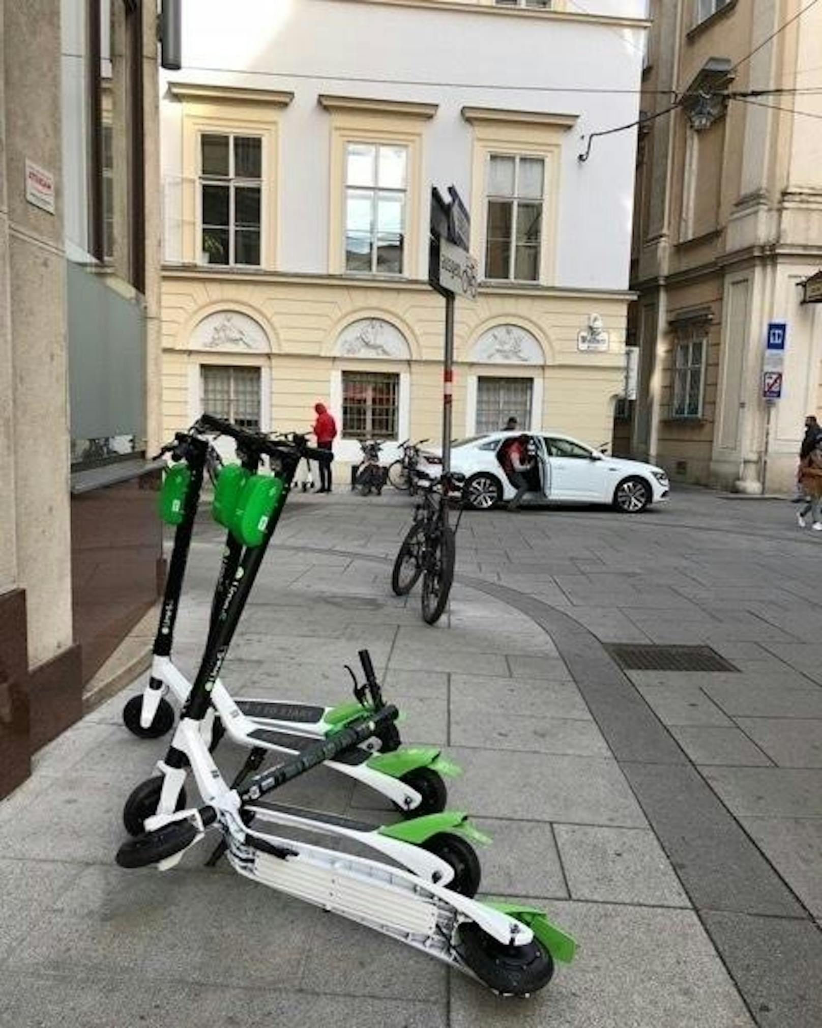 E-Scooter in der City