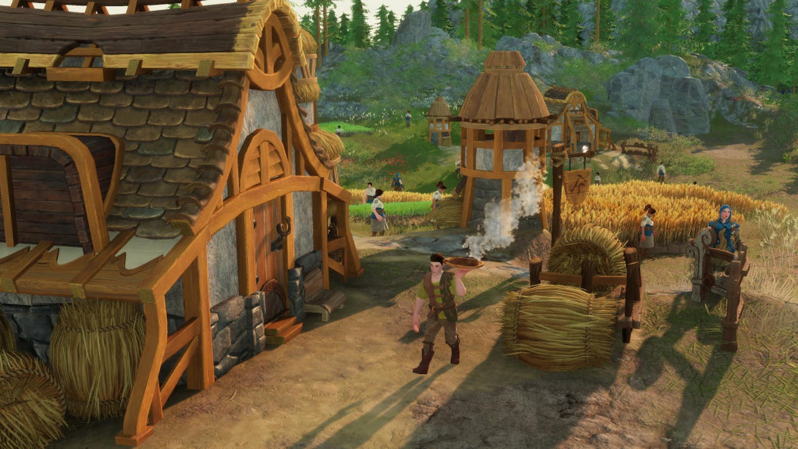 Die Siedler nutzt Ubisofts hauseigene Snowdrop-Engine, welche atemberaubende Grafiken ermöglicht.