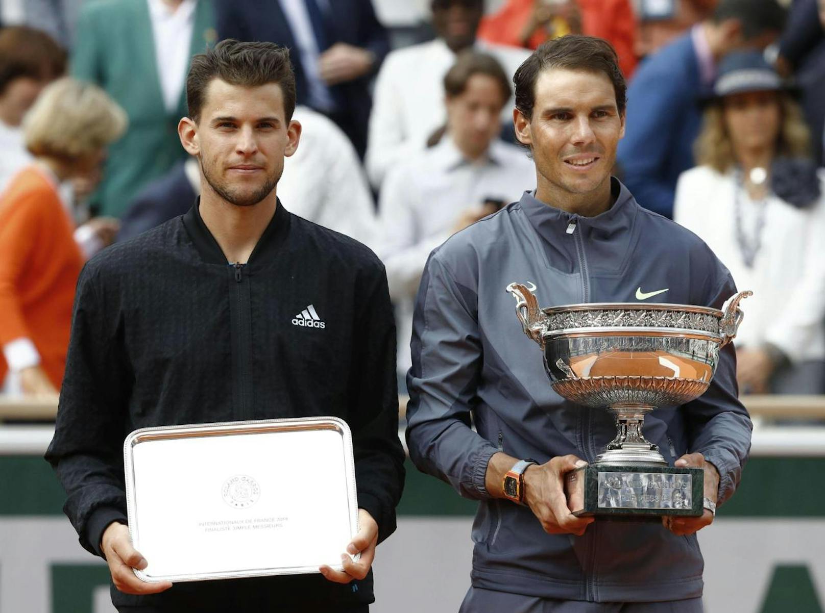 Bei den French Open gelingt ihm erneut der Finaleinzug, aber wieder setzt es eine Niederlage gegen Rafael Nadal. Der Spanier siegt in vier Sätzen, holt seinen zwölften Titel in Roland Garros.