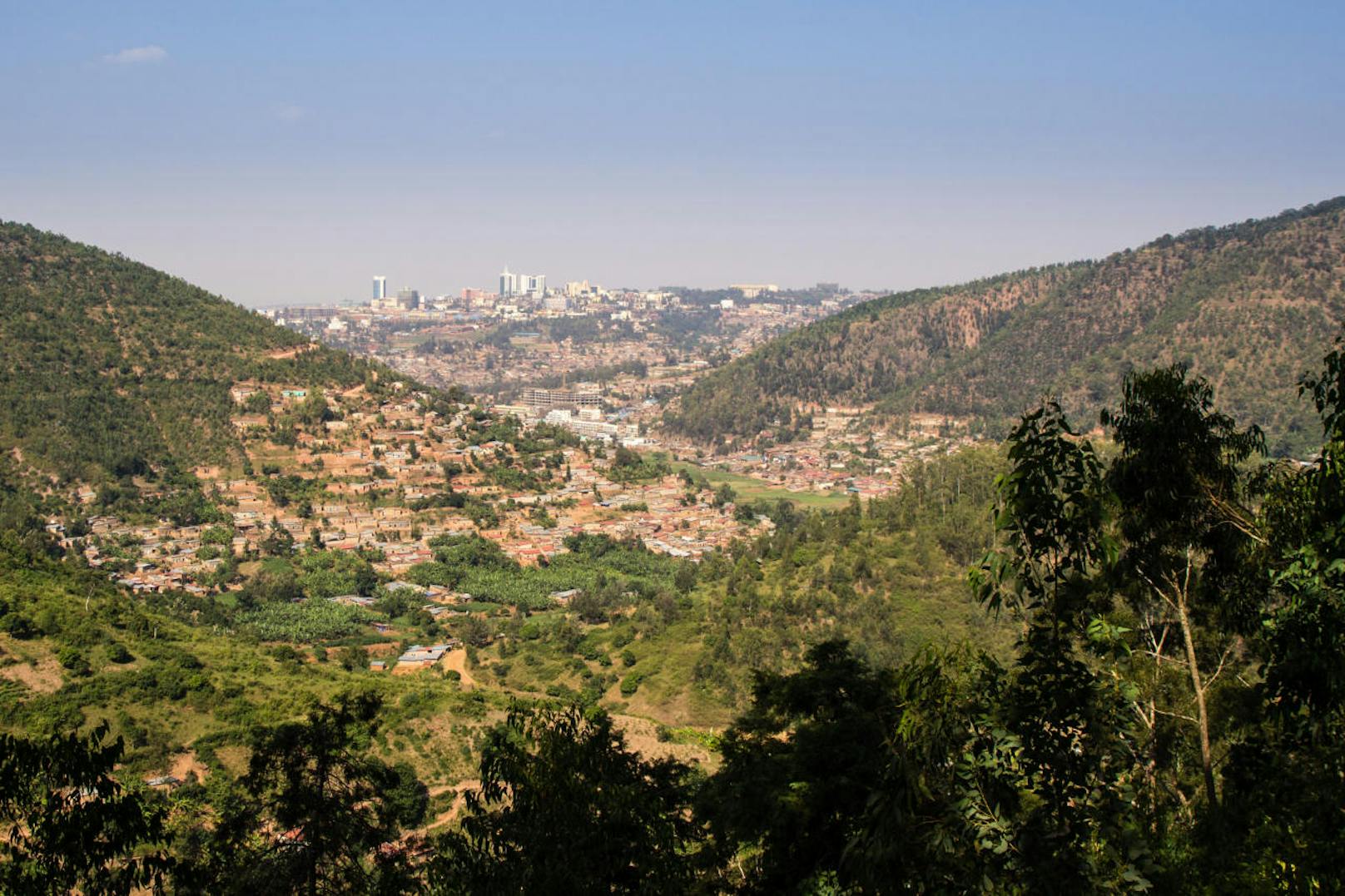 Kigali in Ruanda.