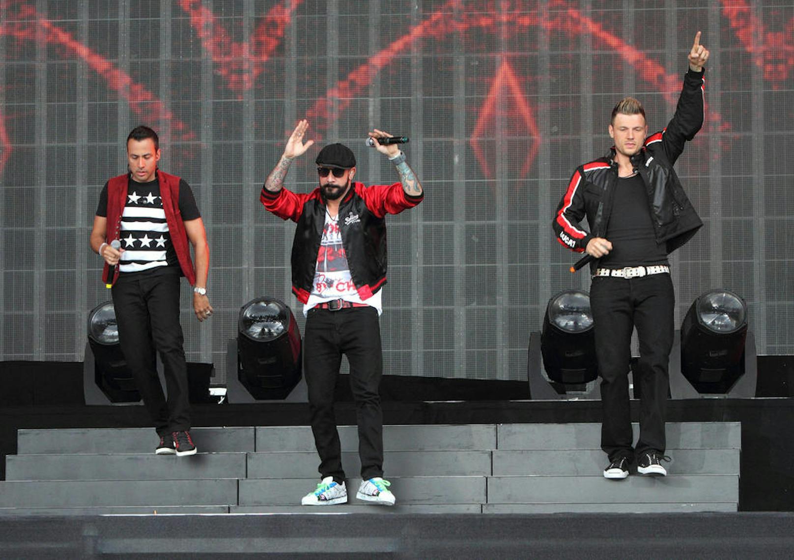 Die Backstreet Boys live beim British Summertime Festival, 2014