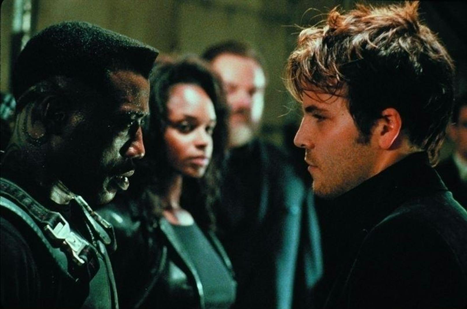 Wesley Snipes, N'Bushe Wright und Stephen Dorff in "Blade".