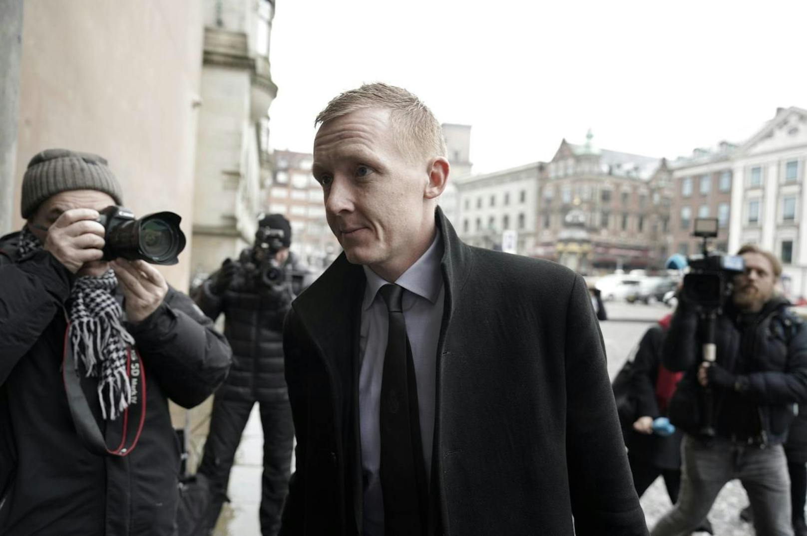 Staatsanwalt Jakob Buch-Jepsen am Gericht in Kopenhagen, wo der Prozess gegen Peter Madsen läuft.