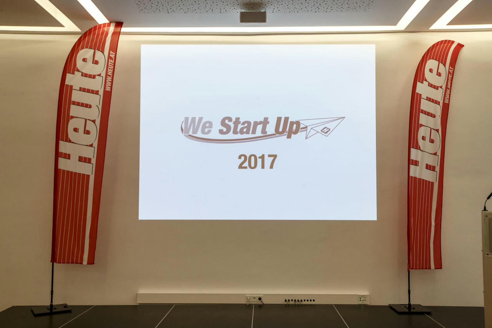 Vorhang auf, Bühne frei für das große Finale von "We Start Up 2017"