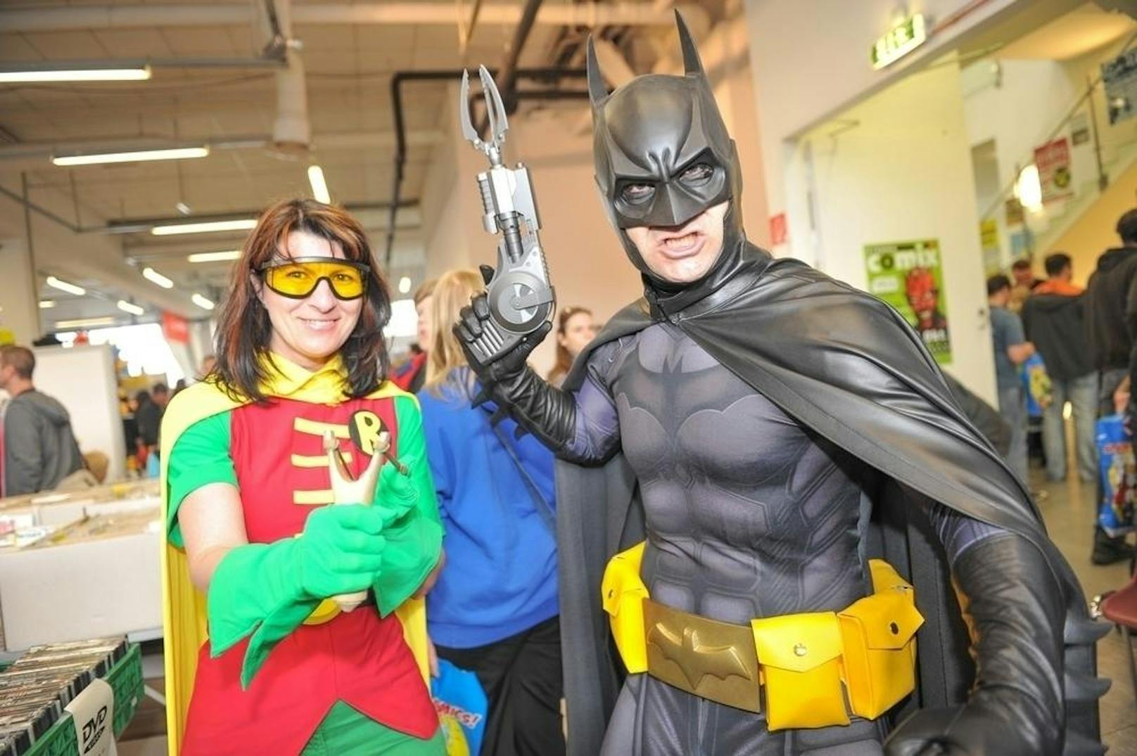 Ein Kostüm-Klassiker: Robin und Batman