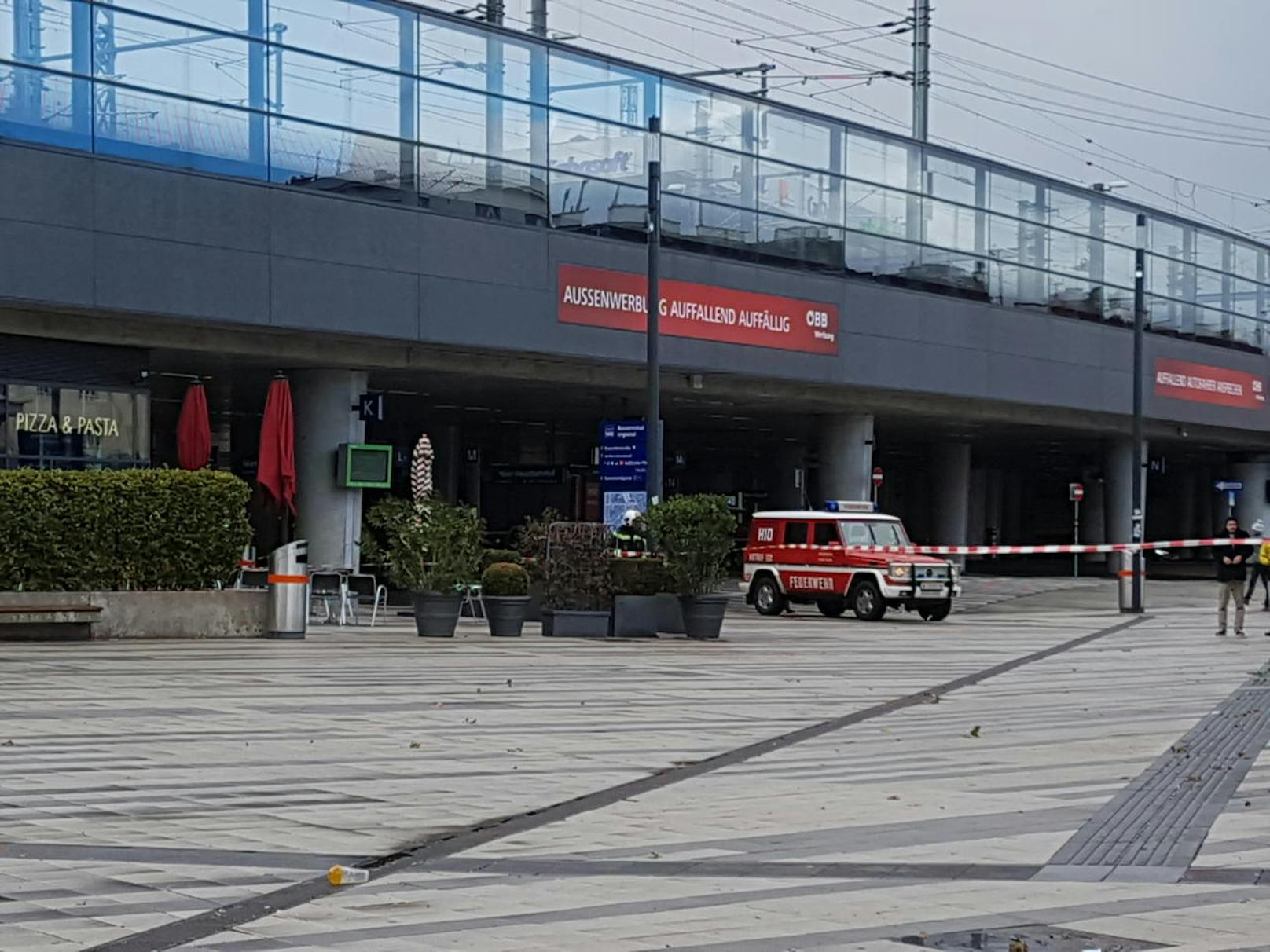 Sturm: Der Wiener Hauptbahnhof wurde evakuiert