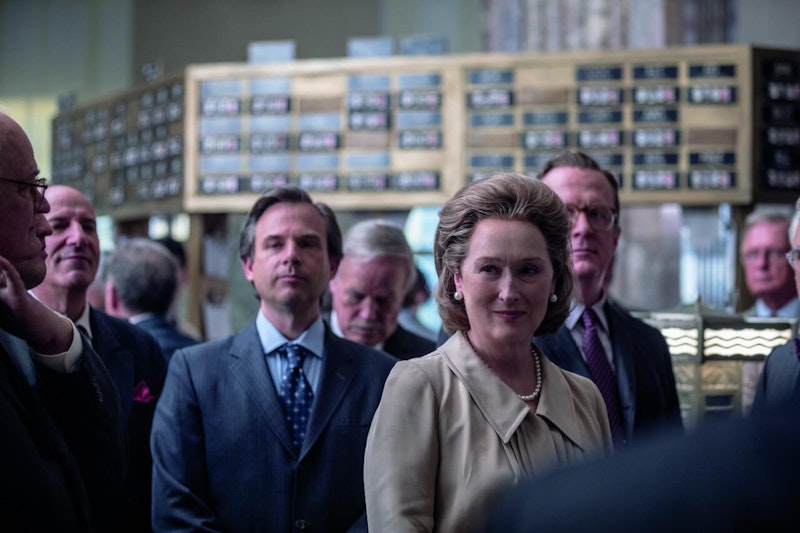 "Die Verlegerin" brachte Meryl Streep 2018 ihre insgesamt 21. Oscar-Nominierung (diese als beste Hauptdarstellerin) ein.