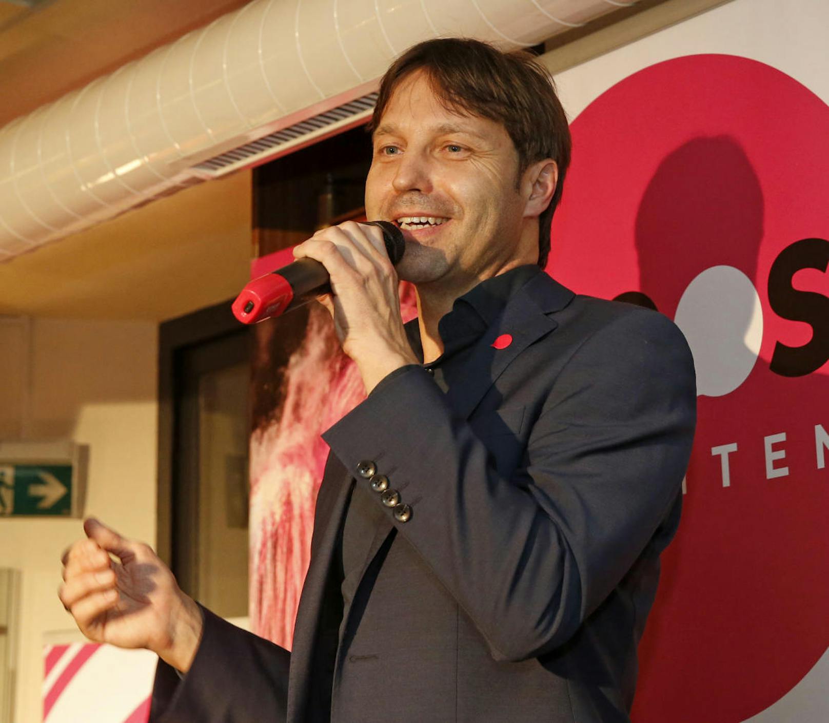 Markus Unterdorfer-Morgenstern zog für die NEOS in den Wahlkampf und will in den Landtag.