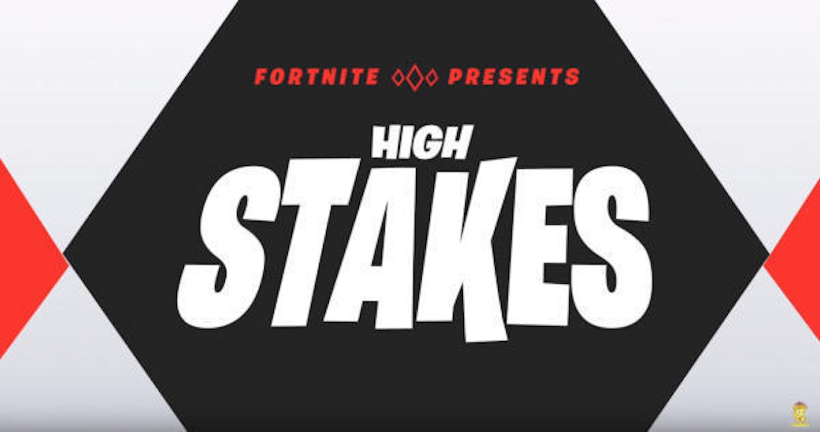 Das neue Event läuft unter dem Namen "High Stakes".