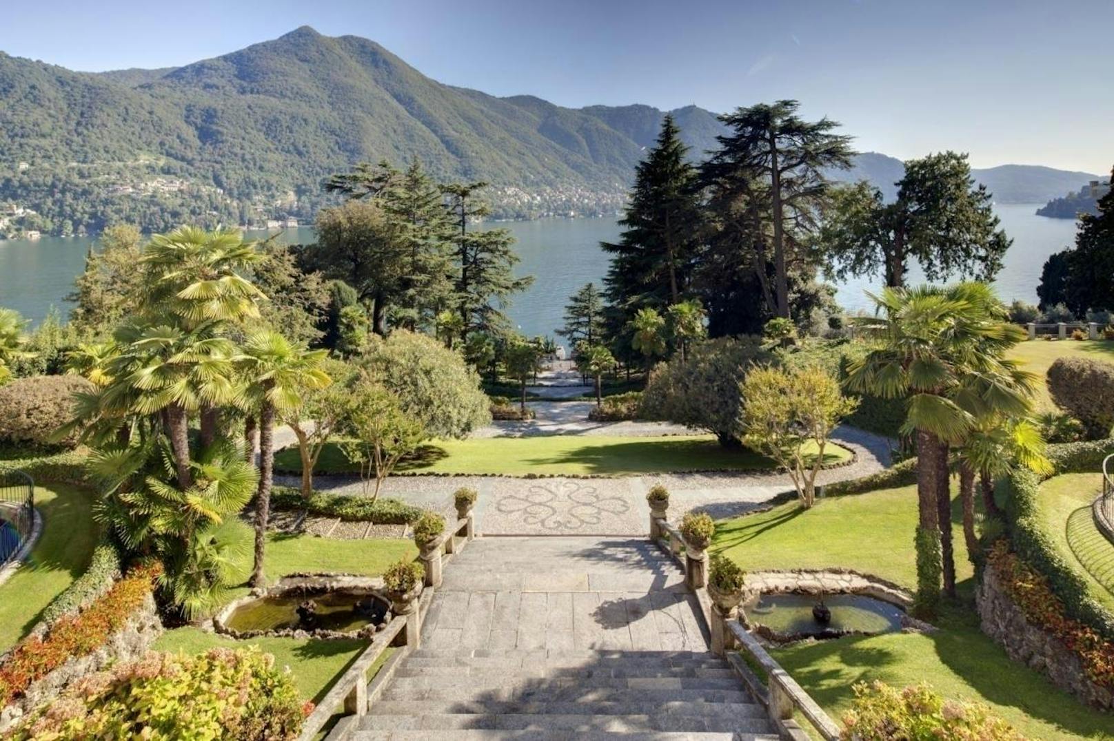 <b>Villa Passalacqua, Italien:</b> Zimmerzahl: 9, maximale Gästezahl: 23, Preis pro Woche: 37.000 Euro bis 10 Gäste, jeder zusätzliche Gast kostet pro Woche 2.200 Euro.