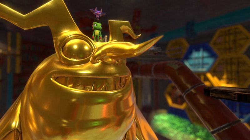 Die monatelange Wartezeit hat sich aber gelohnt: Das Team aus Rare-Veteranen (einst zuständig für das Vorbild Banjo-Kazooie) hat Yooka-Laylee für Nintendo Switch zur besten Version des Games gemacht.