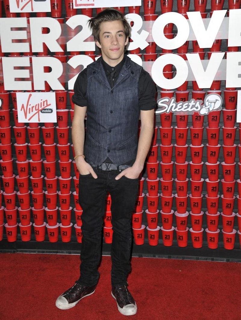 Jimmy Bennett 2013 in L.A.