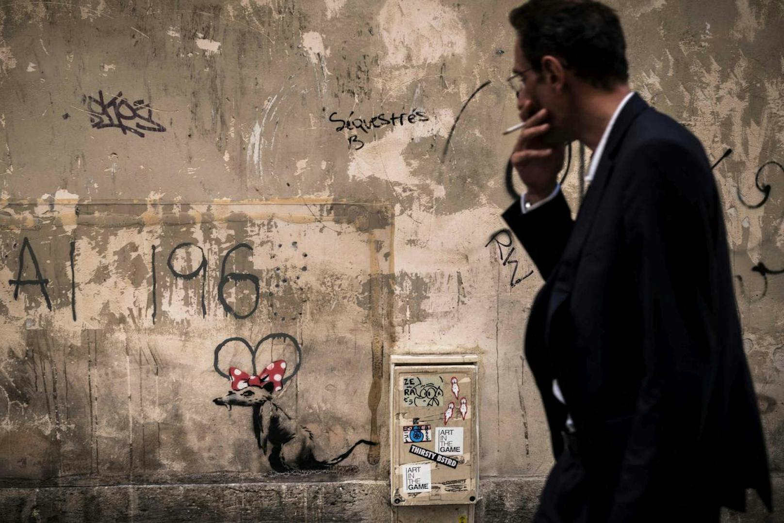 Banksy - Neue Street Art in Paris