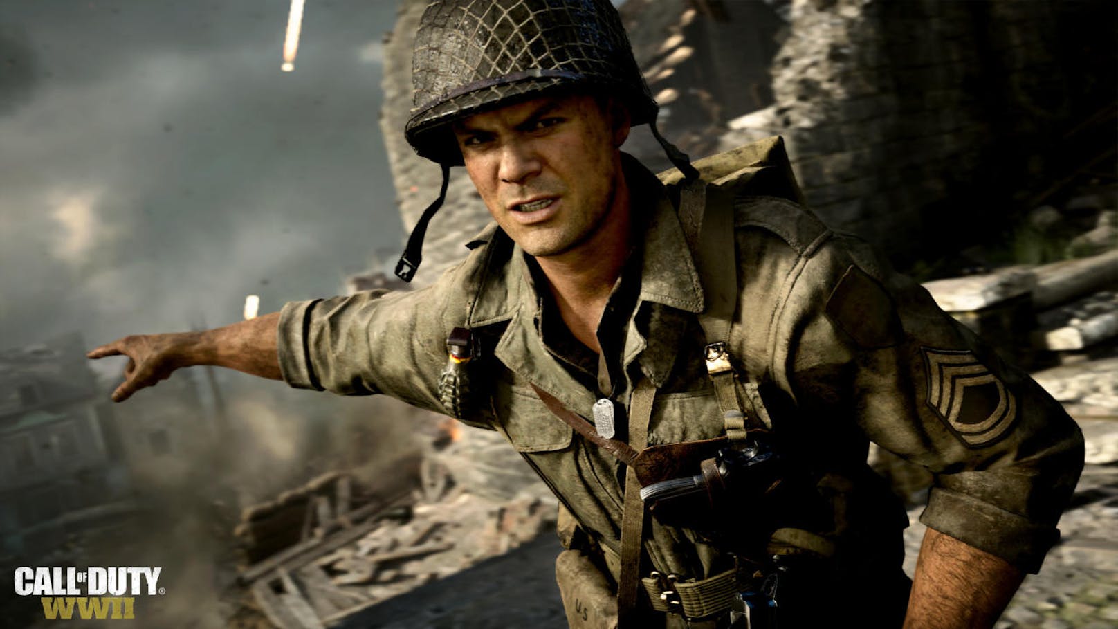 Spieler schlüpfen in die Rolle von Ronald "Red" Daniels, einem Mitglied der 1. US-Infanteriedivision. Er arbeitet mit den britischen Streitkräften und der französischen Resistance zusammen, um sich von der Normandie bis nach Deutschland durchzukämpfen.