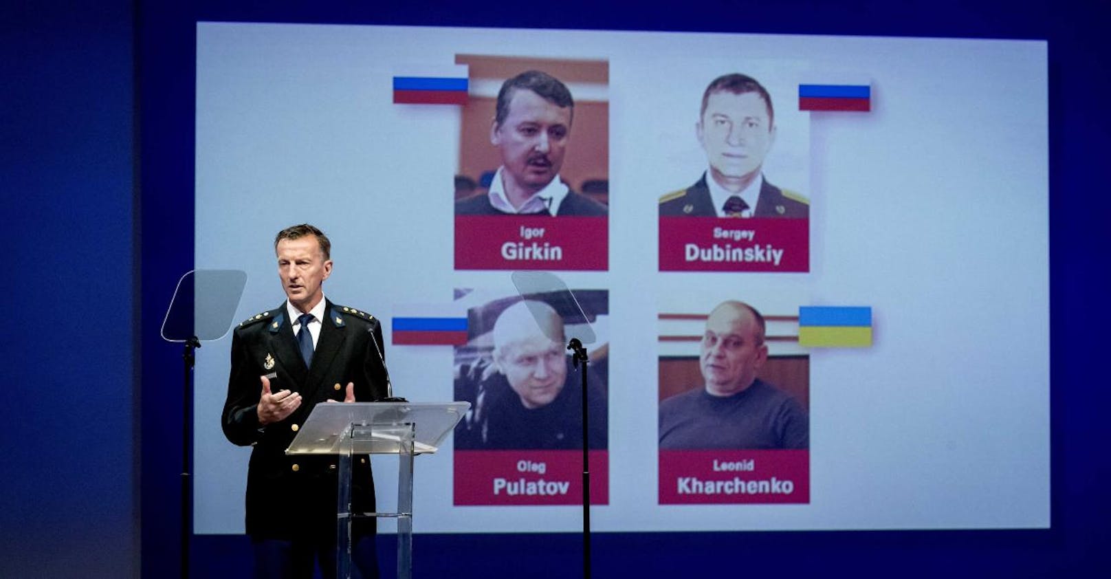 Am 14. November 2019 veröffentlichte das internationale Untersuchungsteam JIT Telefonmitschnitte, auf denen unter anderem Wladislaw Surkow, ein enger Berater des russische Präsidenten Wladimir Putin, zu hören sein soll.