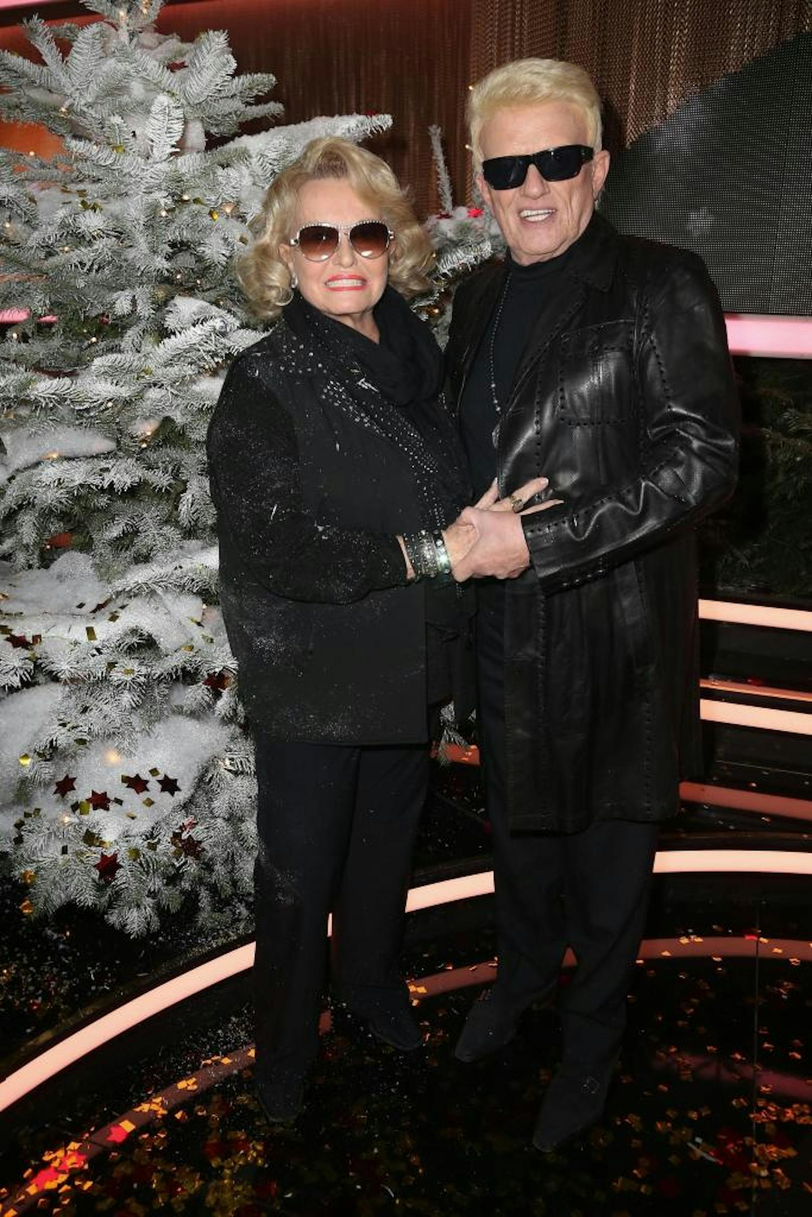 Heino mit Frau Hannelore bei einer Spendengala in München am 30. November 2016