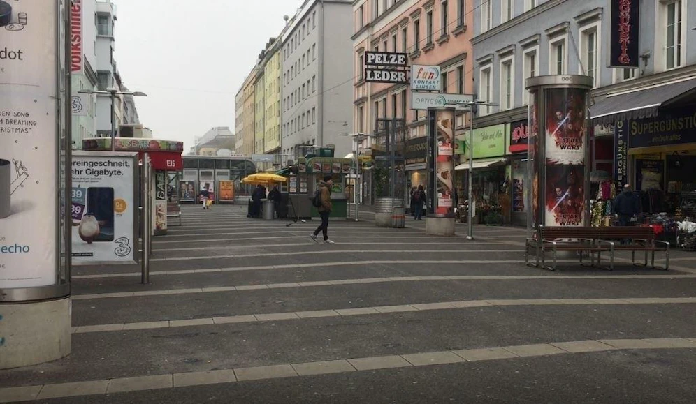 Die Polizei schritt bei einer gefährlichen Drohung auf der Favoritenstraße ein.