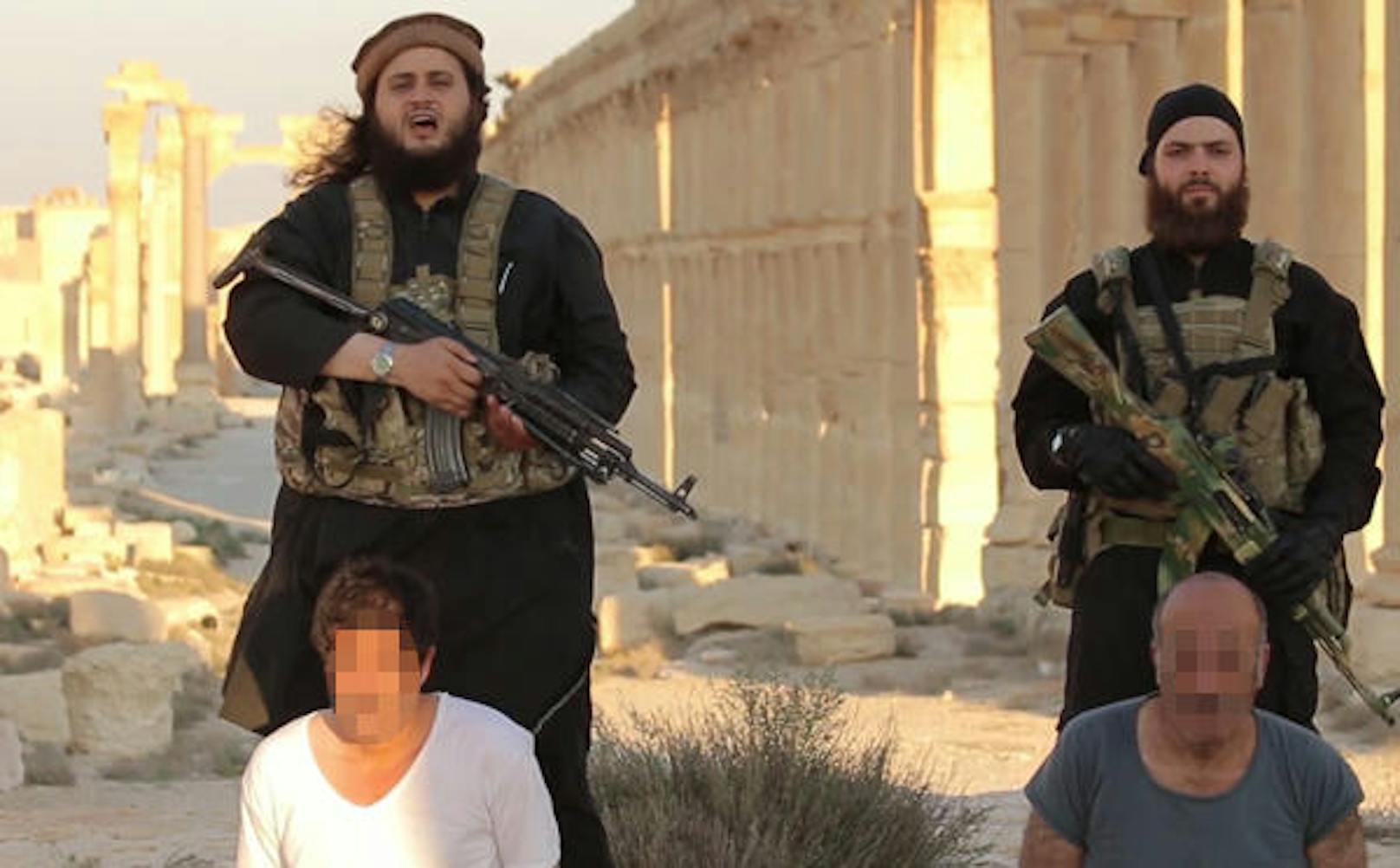In einem IS-Video taucht Austro-Dschihadist Mohamed M. alas "Abu Usamah" im Jahr 2015 wieder öffentlich auf