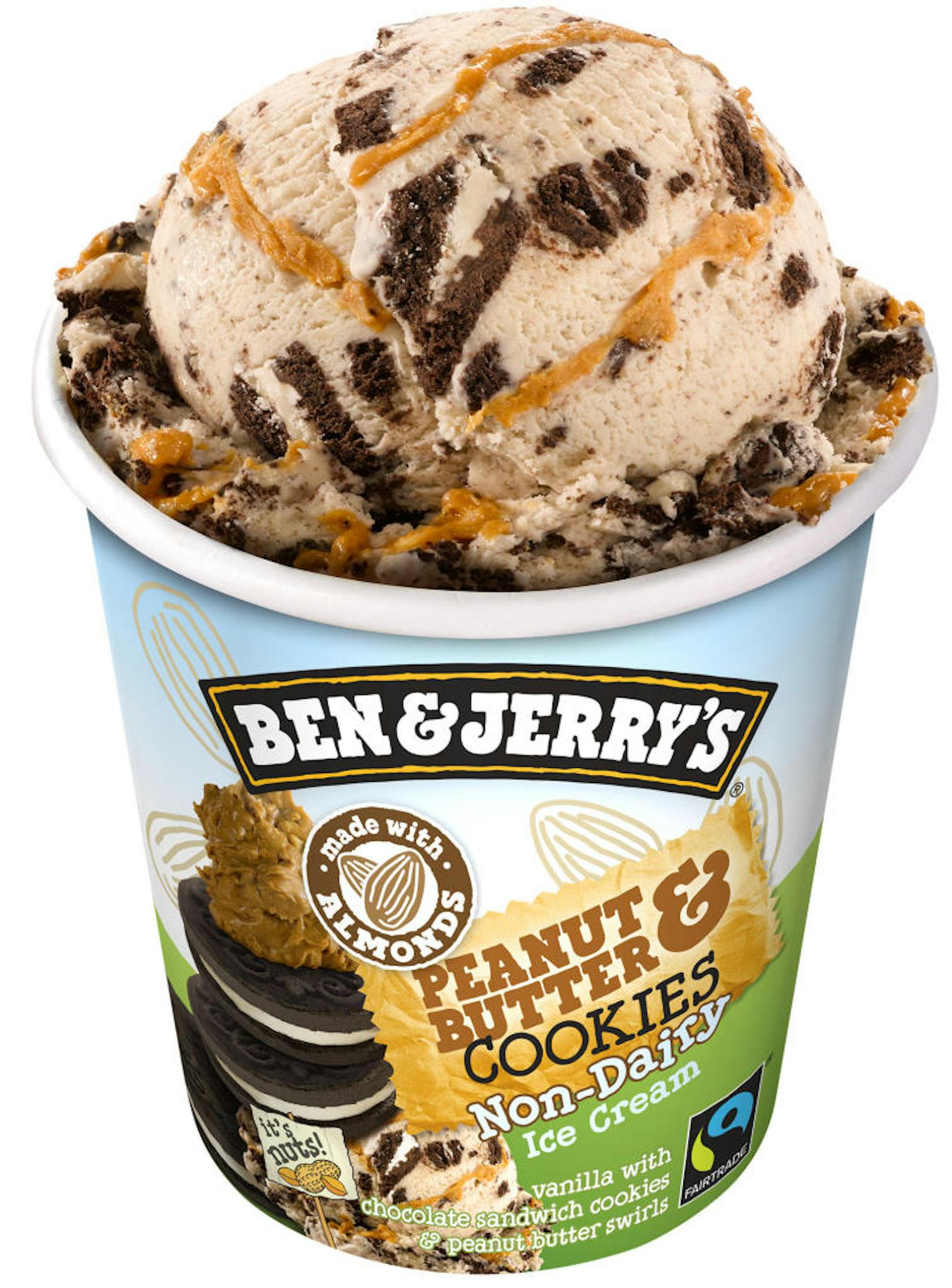 Ben & Jerry's Non-Diary Eis: Peanut & Butter Cookies