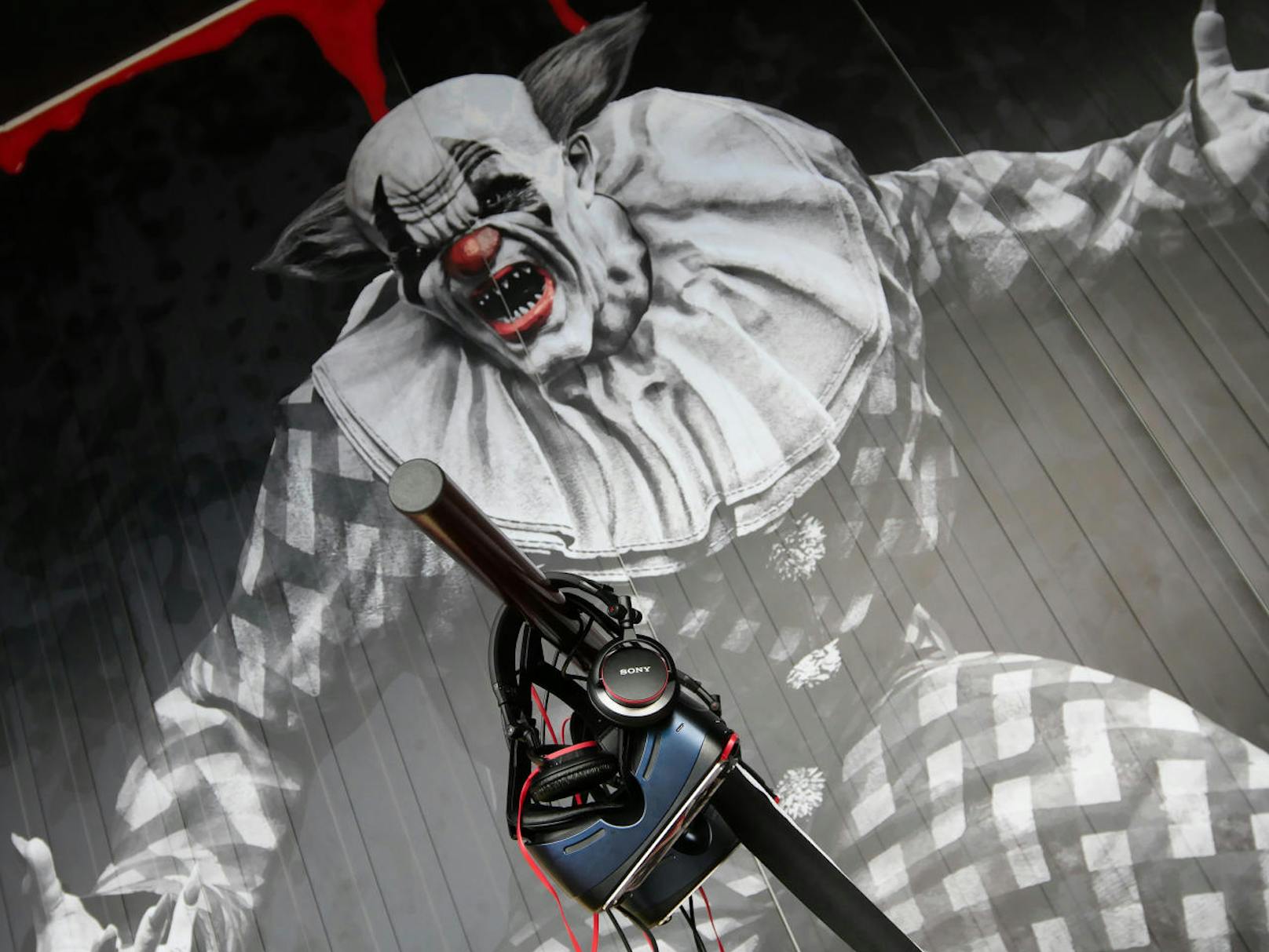 Die neue Prater-Attraktion "The Clown" setzt auf Virtuelle Realität.