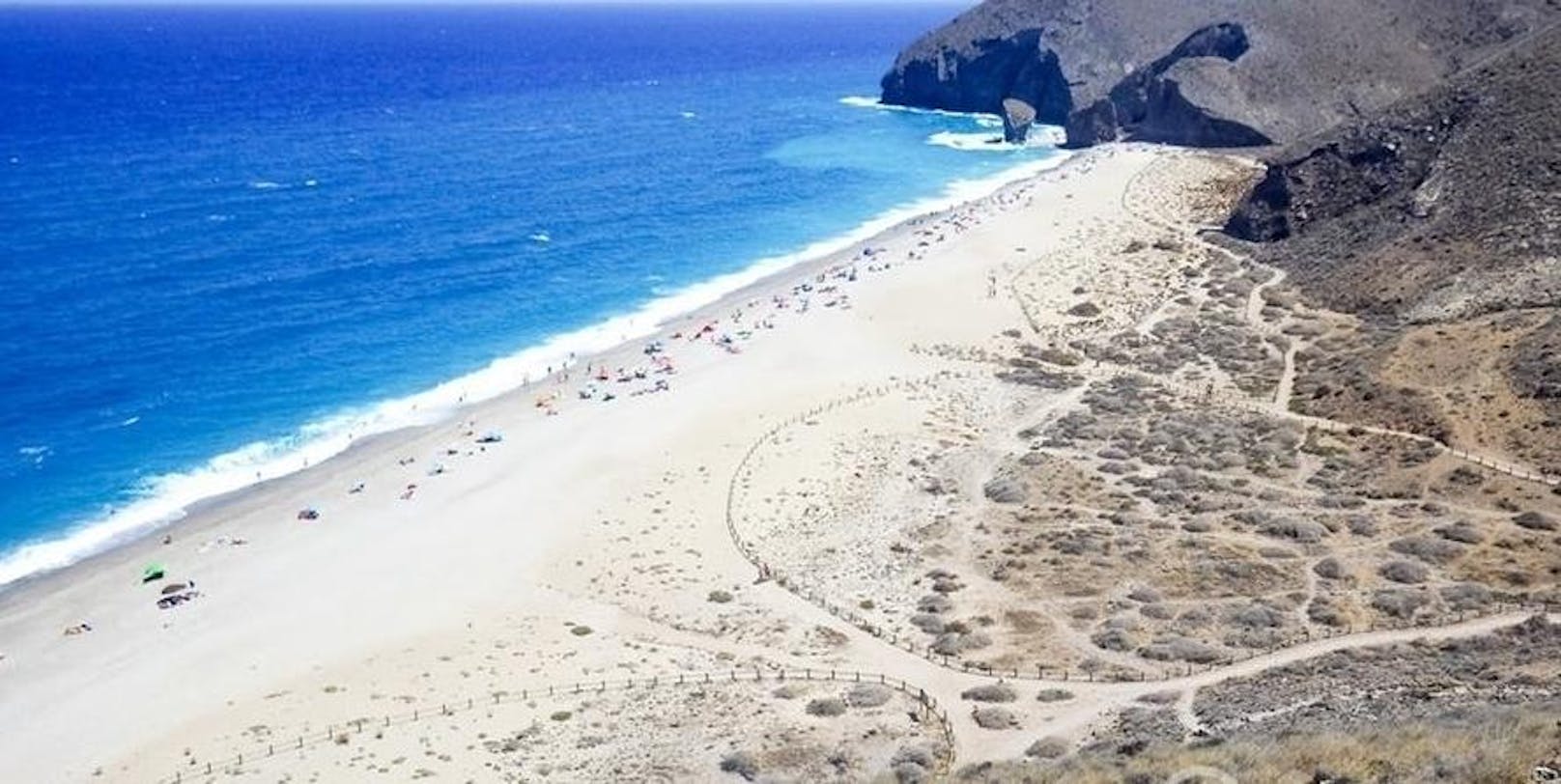Playa de los Muertos, Costa de Almería (Spanien)