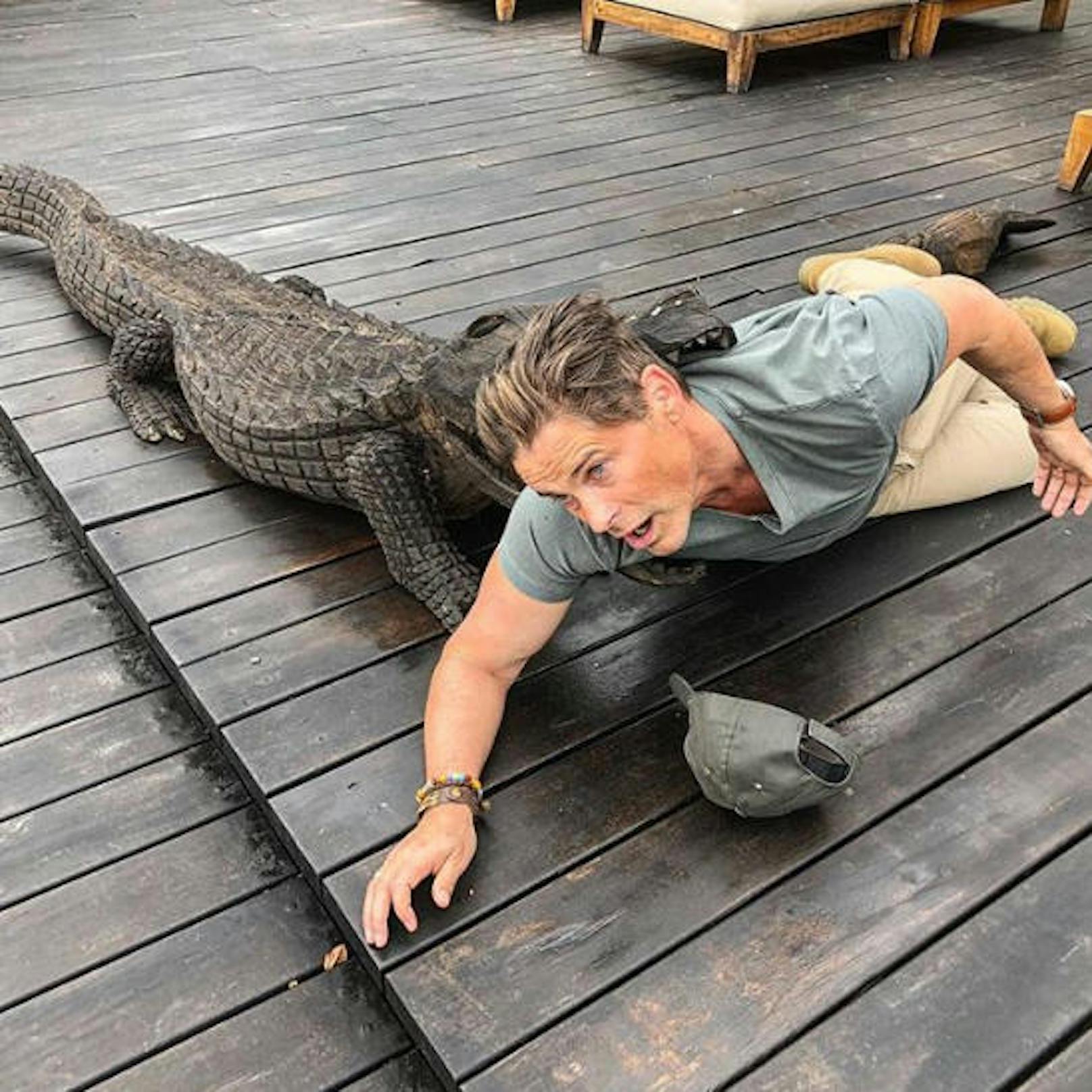 30.07.2018 Rob Lowe ("West Wing") hat Spass in Tansania: "Mein erster Tag auf Safari in Tansania und ich bin bereits in Schwierigkeiten"