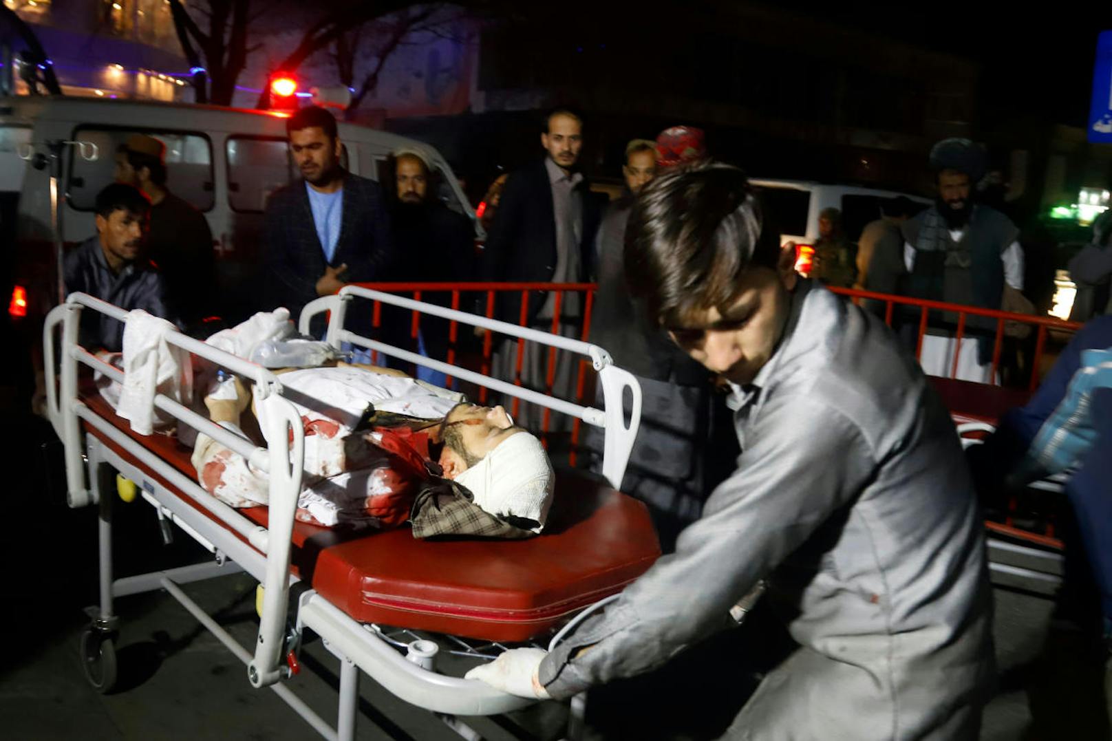 Bei einem Anschlag in Kabul sind am 20. November 2018 Dutzende Menschen getötet worden.