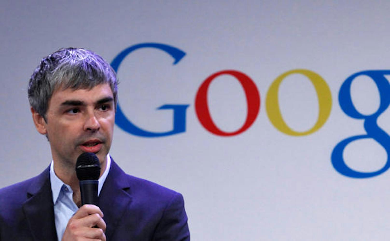Larry Page, Co-Gründer von Google, hat 2,33 Milliarden US-Dollar verloren. Neu kommt der Amerikaner auf 52,9 Milliarden US-Dollar.