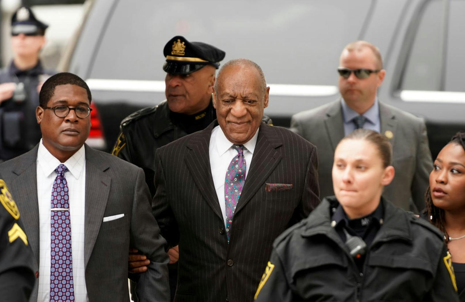 Bill Cosby vor dem Prozess.