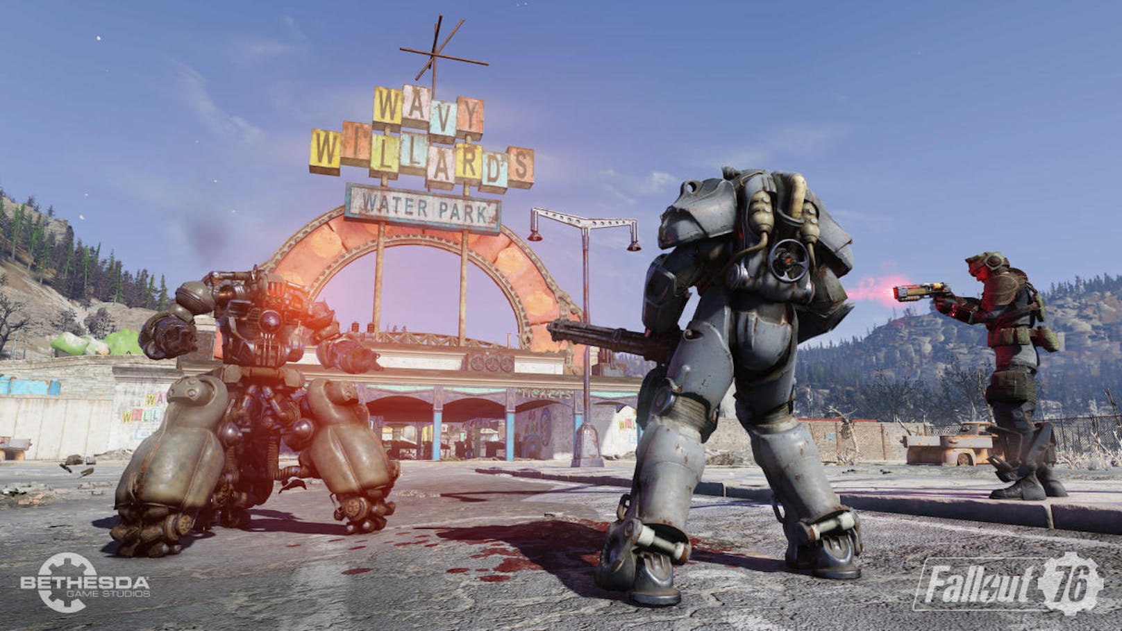 Das neunte Spiel der Fallout-Serie ist auch gleichzeitig ihr Anfang: Die Handlung von Fallout 76 findet in einer alternativen Zeitlinie der Erde im Jahr 2102 statt. 25 Jahre zuvor hat ein Atomkrieg den Globus verwüstet.