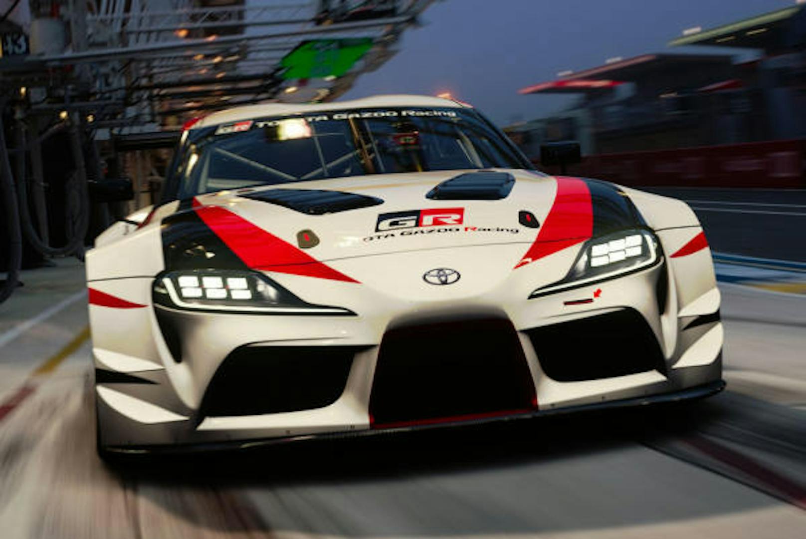 Der Toyota GR Supra Racing Conceptcar feierte auf dem Automobilsalon in Genf 2018 seine Weltpremiere. Das aufsehenerregende Konzeptfahrzeug ist nun in Gran Turismo Sport exklusiv auf PlayStation verfugbar.