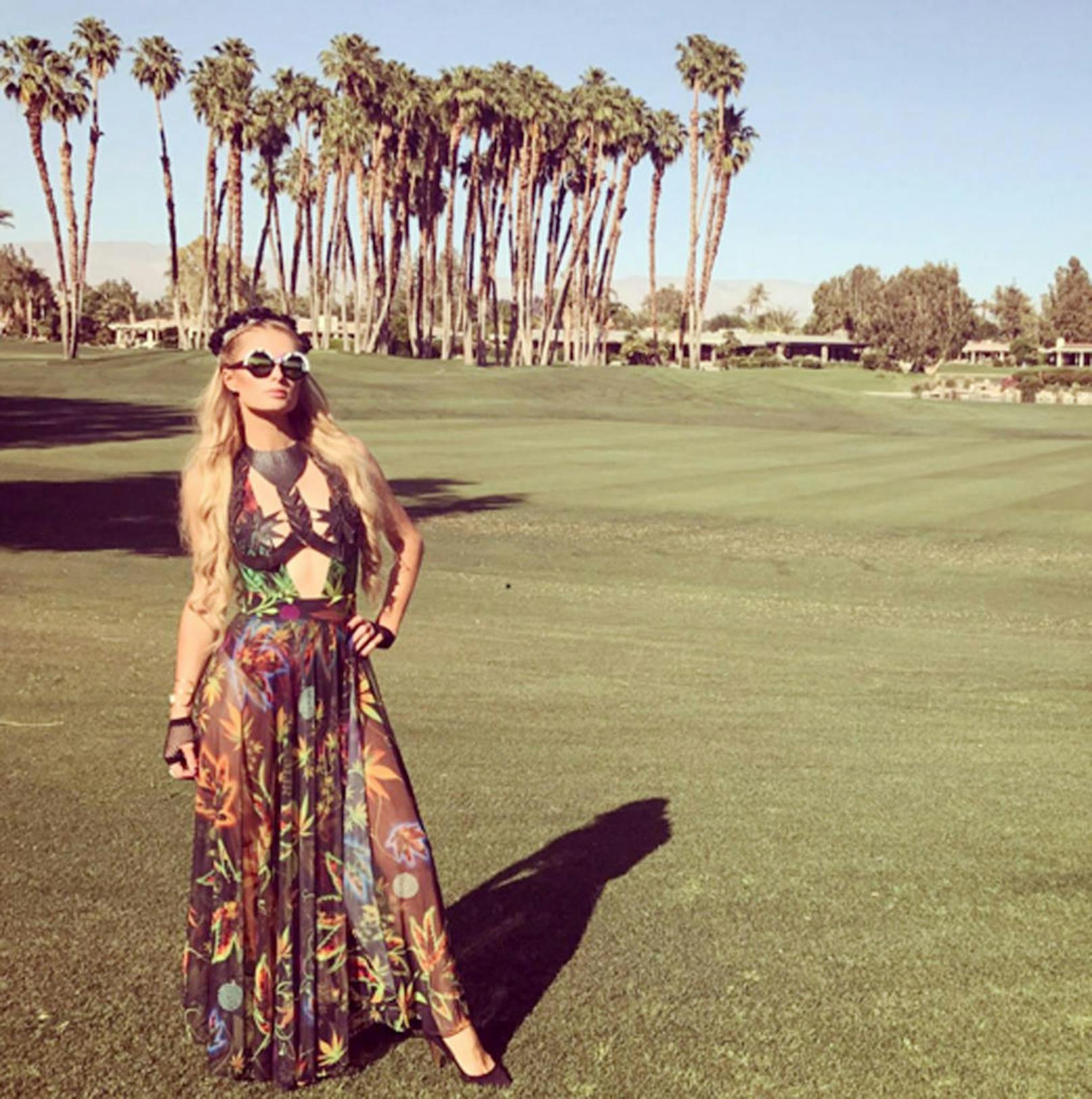 Paris Hilton beim Coachella 2017