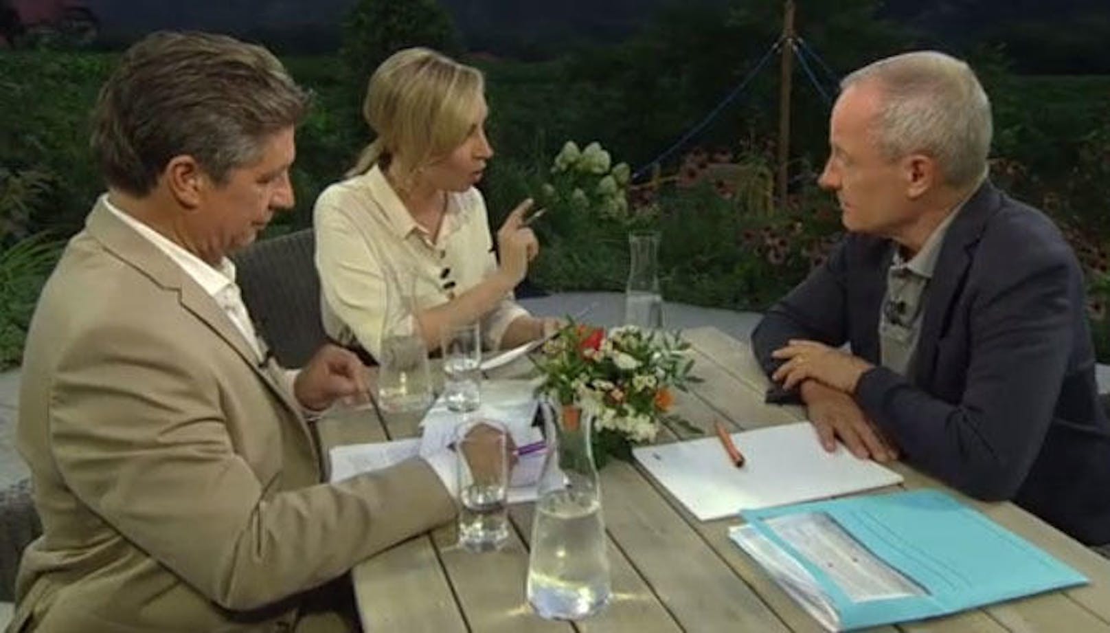 Peter Pilz im Sommergespräch mit Nadja Bernhard und Hans Bürger