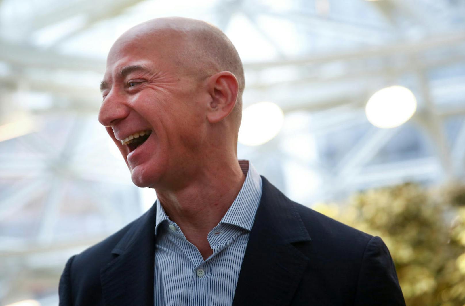 Amazon-Boss Jeff Bezos ist der reichste Mann der Welt.