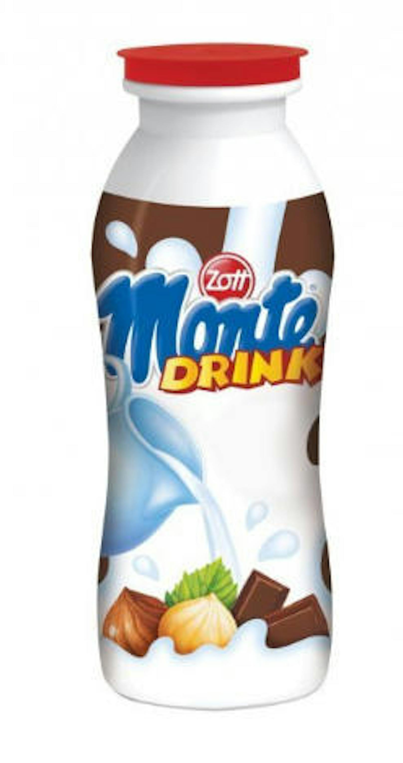 ... der Monte Drink von Zott...