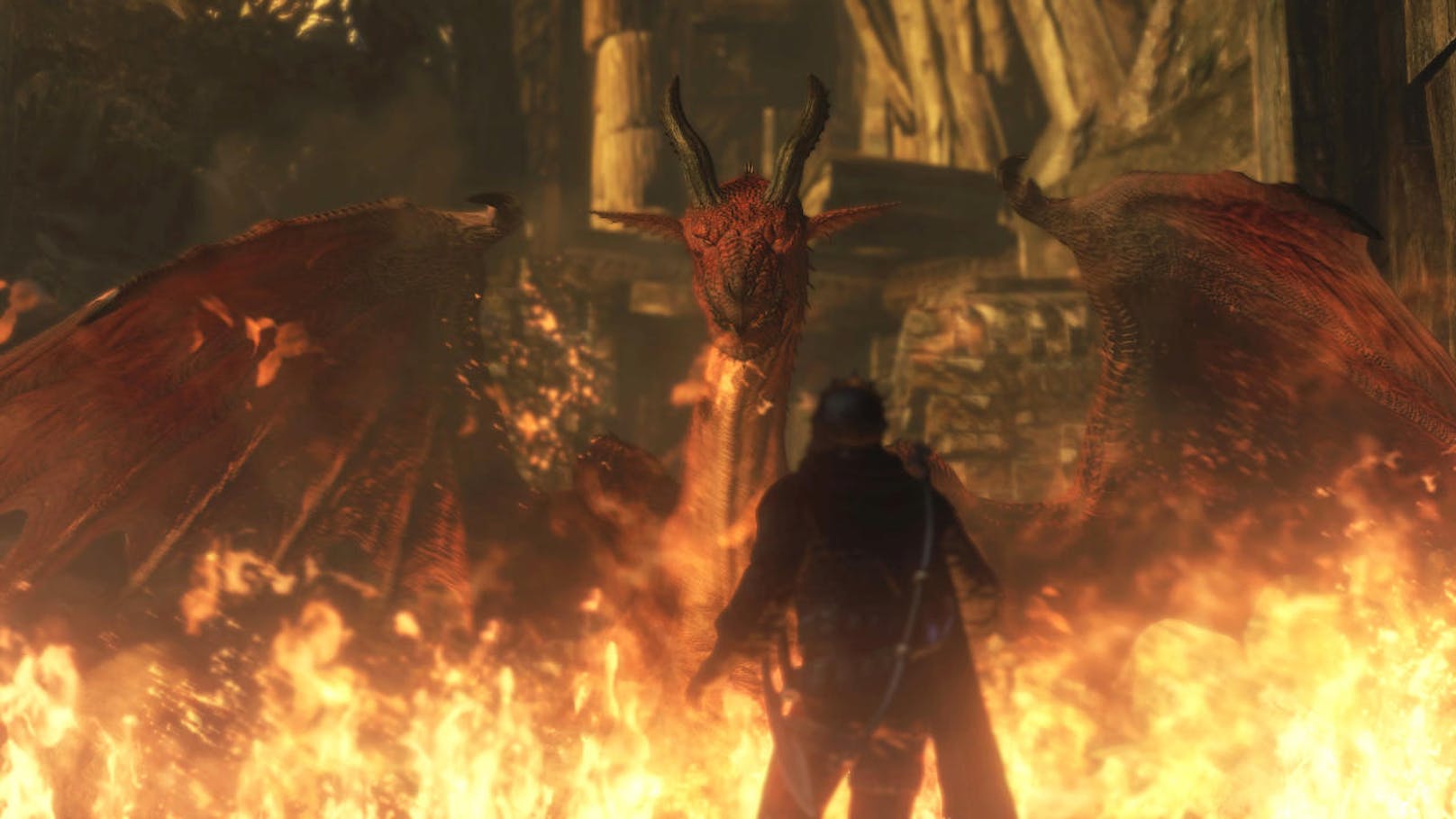 Im Vergleich zu Spielen wie Skyrim, Fallout 4 und The Witcher 3 merkt man Dragons Dogma deutlich an, dass es schon fünf Jahre auf dem Buckel hat.
